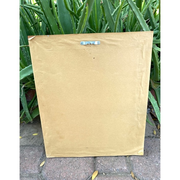 Vintage handmade cross-stitch pineapple welcome sign - Picture 4 of 6